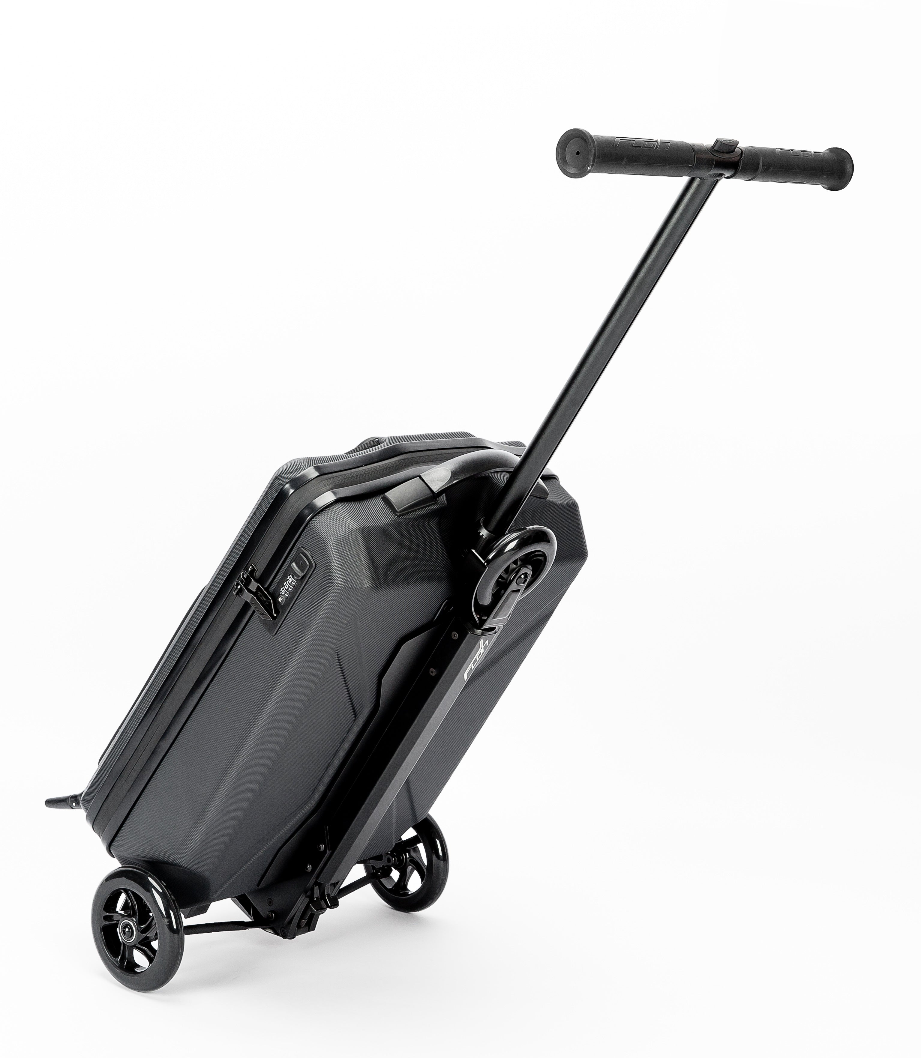 BLACK SCOOTER WITH SUITCASE SHAPE 5